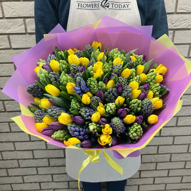 Букет ароматный яркий, артикул F1385559 - 37500 рублей, доставка по городу. Flawery - доставка цветов