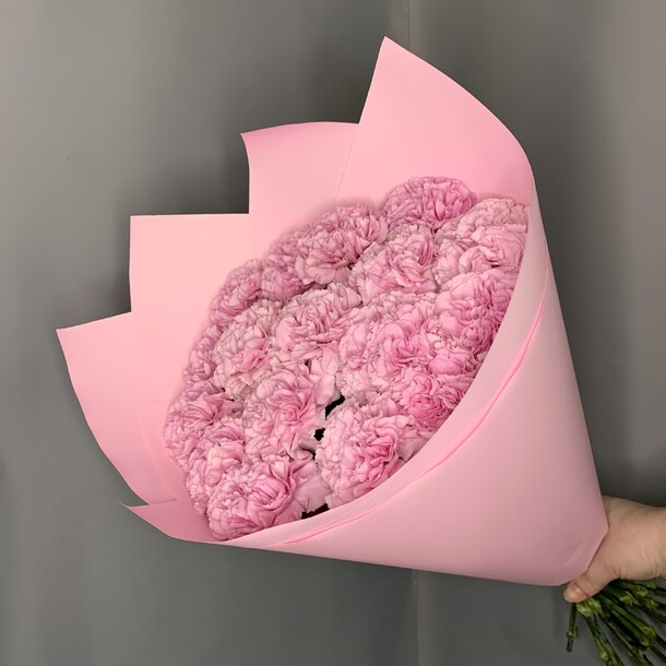 Розовые диантусы 17, артикул F1368935 - 5030 рублей, доставка по городу. Flawery - доставка цветов