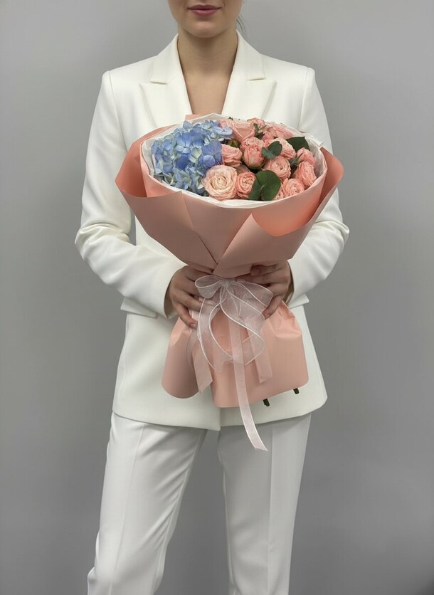 Букет «нежность», артикул F1388258 - 5000 рублей, доставка по городу. Flawery - доставка цветов