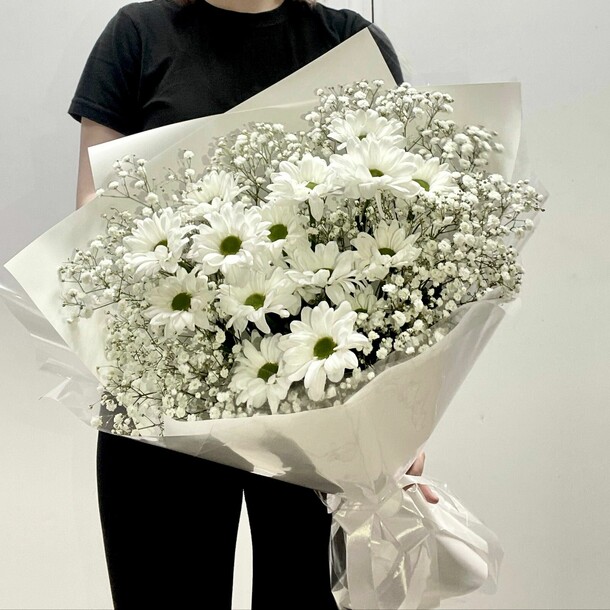 Белоснежный, артикул F1203321 - 3990 рублей, доставка по городу. Flawery - доставка цветов