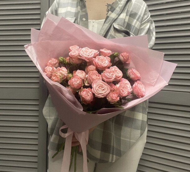 Пион роза бомбастик, артикул F1229192 - 4950 рублей, доставка по городу. Flawery - доставка цветов