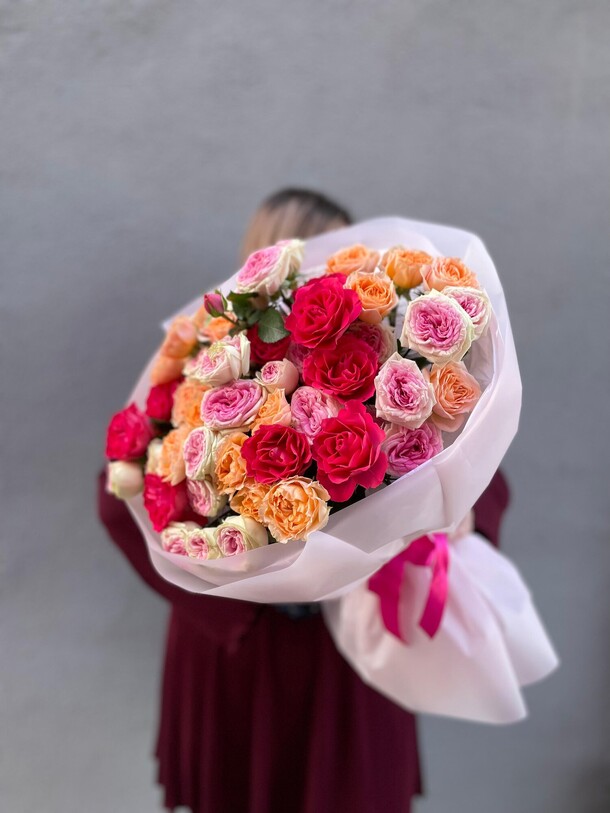 Букет «для любимой», артикул F1490283 - 10890 рублей, доставка по городу. Flawery - доставка цветов