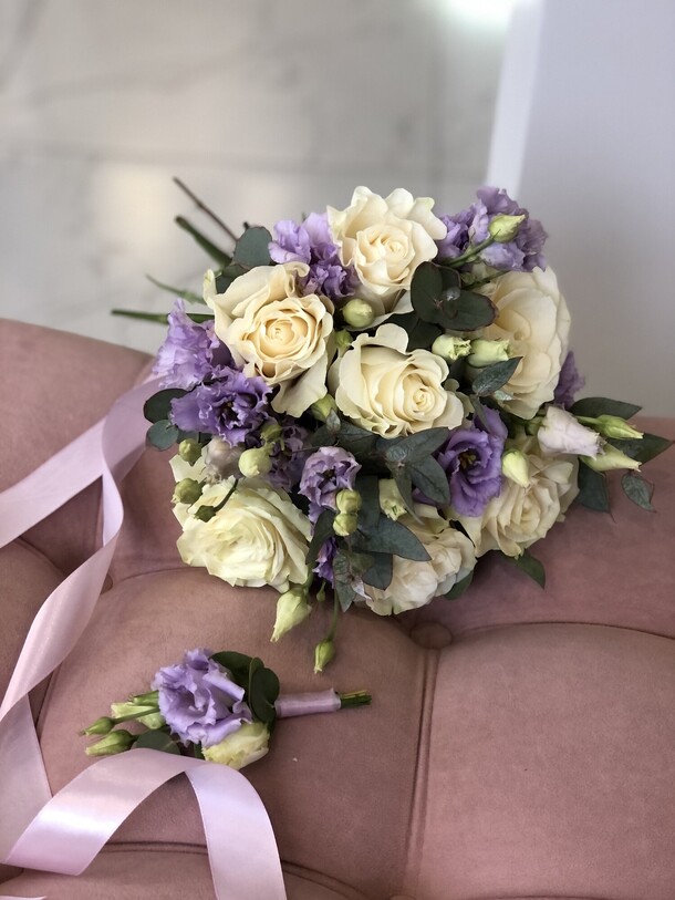 Букет невесты, артикул F1113046 - 12000 рублей, доставка по городу. Flawery - доставка цветов