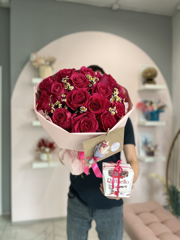 Набор, артикул F1147452 - 12232 рублей, доставка по городу. Flawery - доставка цветов