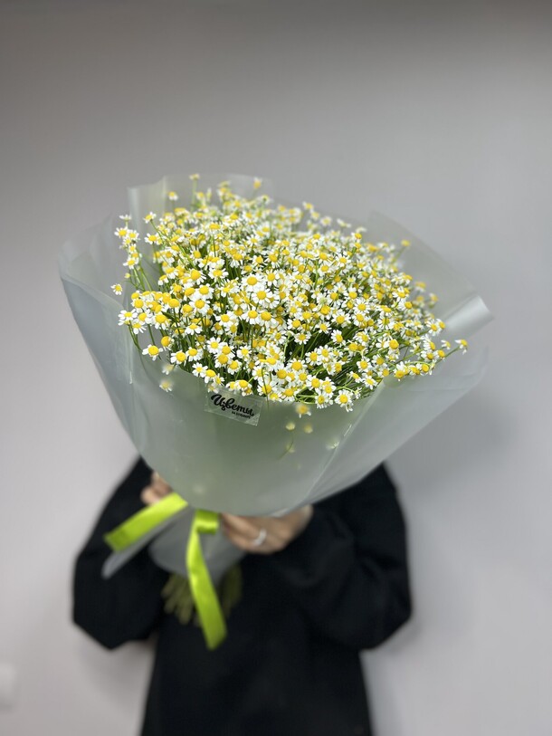 Букет из ромашек, артикул F1360499 - 10450 рублей, доставка по городу. Flawery - доставка цветов