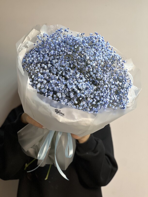 Букет из гипсофилы, артикул F1362471 - 3300 рублей, доставка по городу. Flawery - доставка цветов