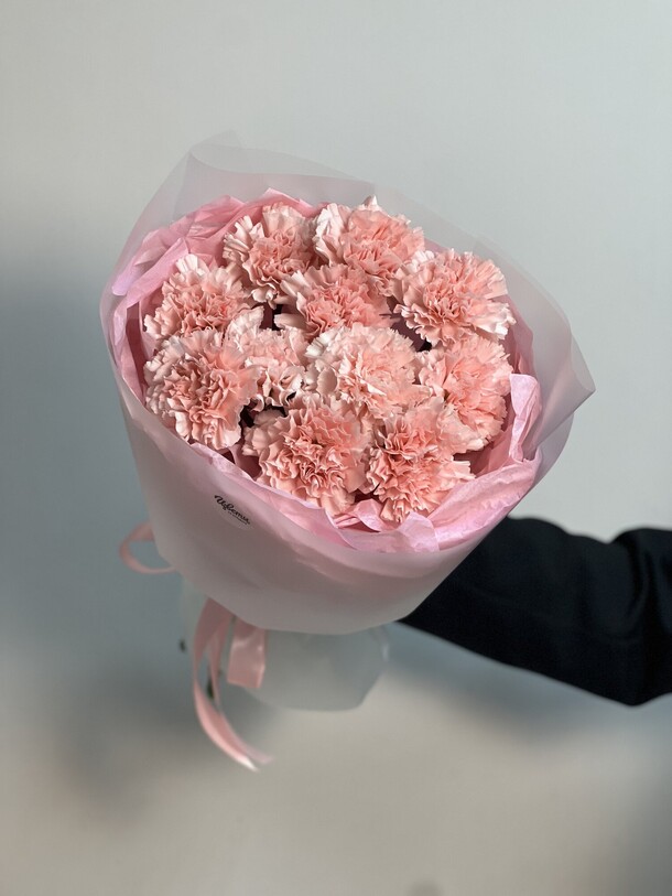 Букет из розовых диантусов, артикул F1399070 - 4150 рублей, доставка по городу. Flawery - доставка цветов