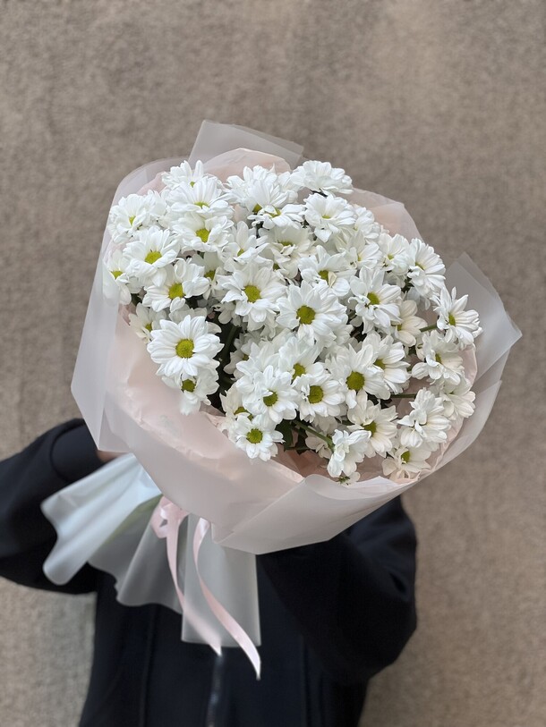 Букет ромашек, артикул F1450558 - 9000 рублей, доставка по городу. Flawery - доставка цветов