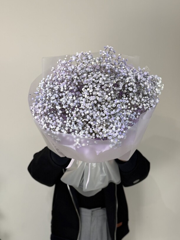 Букет: гипсофилы, артикул F1455521 - 4400 рублей, доставка по городу. Flawery - доставка цветов