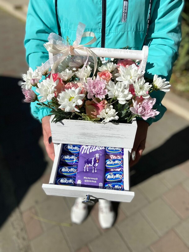 Эйфория, артикул F1233743 - 8000 рублей, доставка по городу. Flawery - доставка цветов