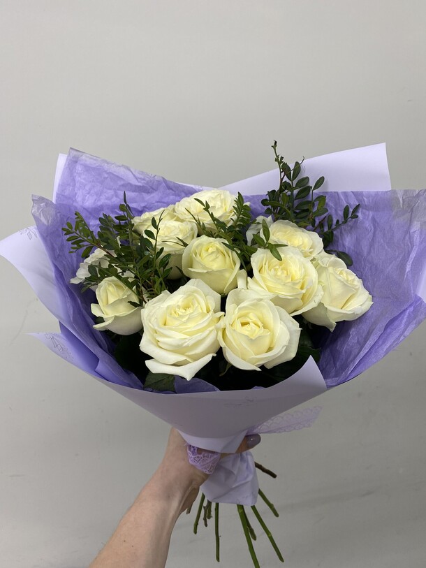 Букет из 11роз, артикул F1396352 - 2900 рублей, доставка по городу. Flawery - доставка цветов