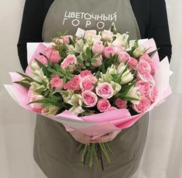 Романтичный дуэт, артикул F1246462 - 7853 рублей, доставка по городу. Flawery - доставка цветов