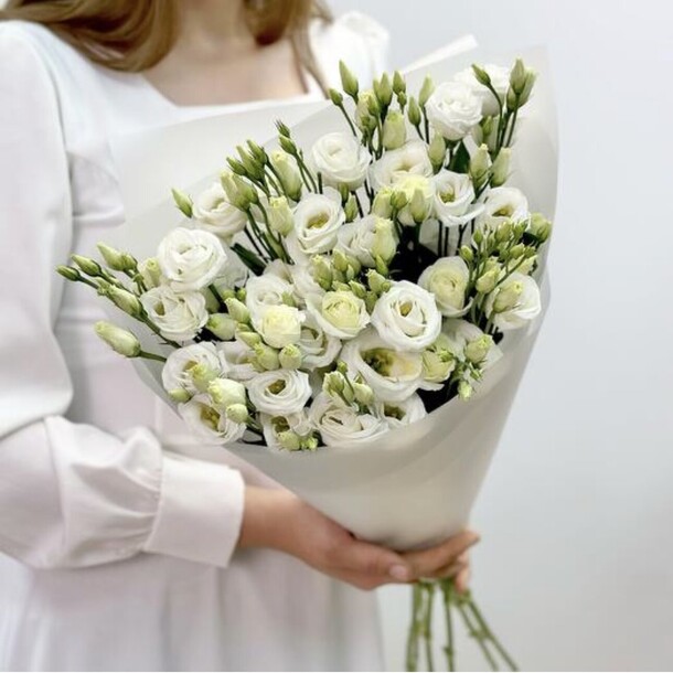 Эустома, артикул F1376171 - 7290 рублей, доставка по городу. Flawery - доставка цветов