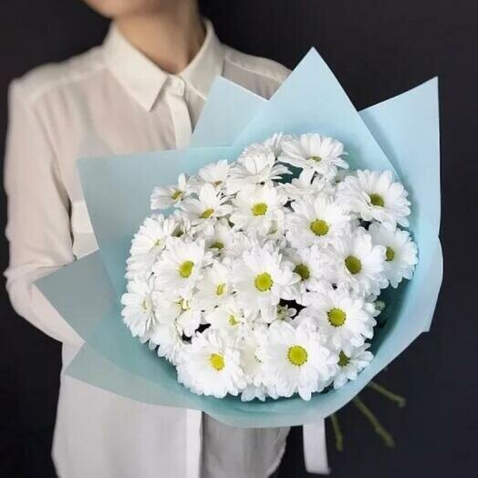 Ромашки, артикул F1150444 - 3400 рублей, доставка по городу. Flawery - доставка цветов