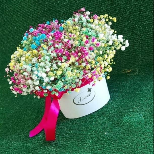 Радуга в коробке, артикул F1150453 - 3141 рублей, доставка по городу. Flawery - доставка цветов