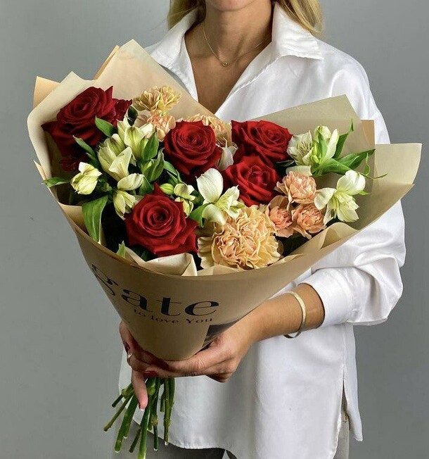 Букет «чистая любовь», артикул F1343012 - 2890 рублей, доставка по городу. Flawery - доставка цветов