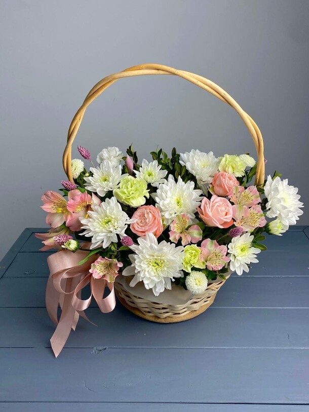 Композиция "вереск", артикул F1343918 - 3590 рублей, доставка по городу. Flawery - доставка цветов