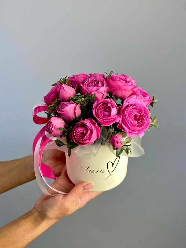 Композиция "жемчужина", артикул F1384162 - 2590 рублей, доставка по городу. Flawery - доставка цветов