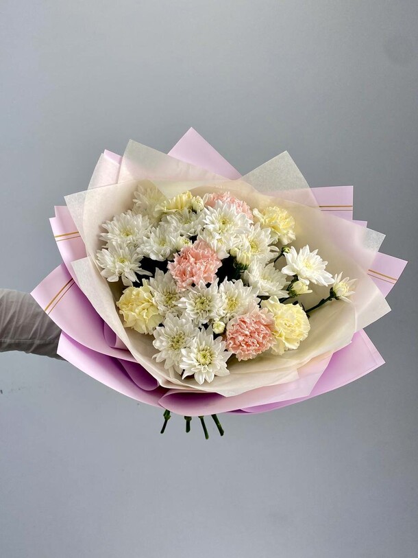 Букет "облачко", артикул F1448776 - 3790 рублей, доставка по городу. Flawery - доставка цветов