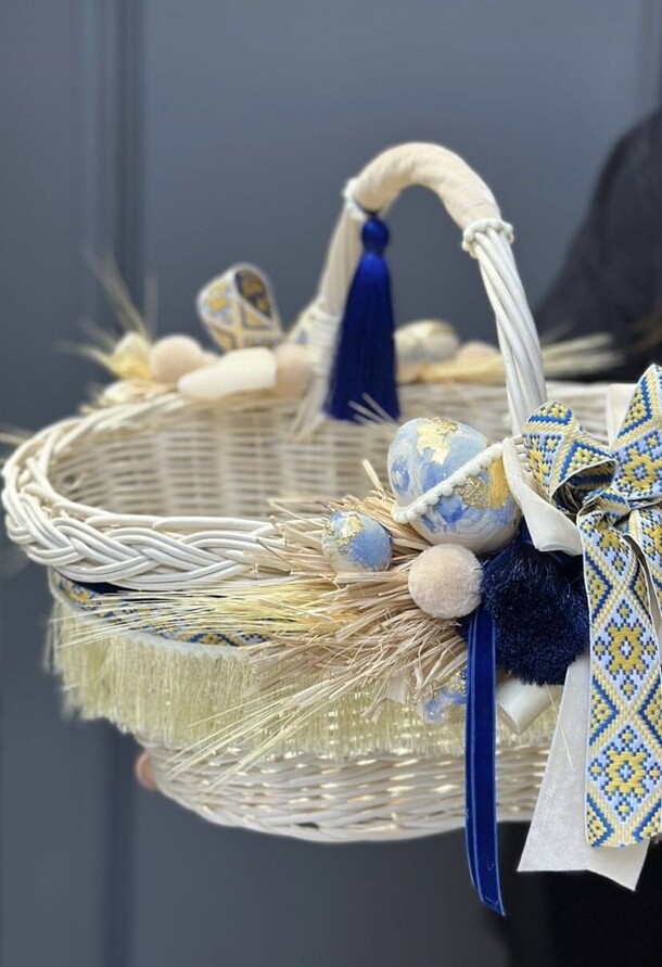 Пасхальная корзина, артикул F1182738 - 15000 рублей, доставка по городу. Flawery - доставка цветов