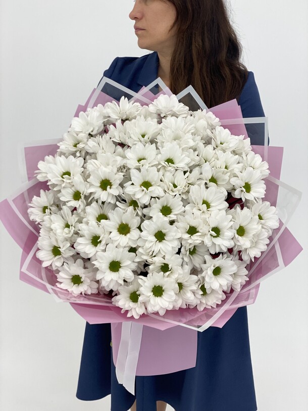 Ромашки, артикул F1147537 - 6182 рублей, доставка по городу. Flawery - доставка цветов