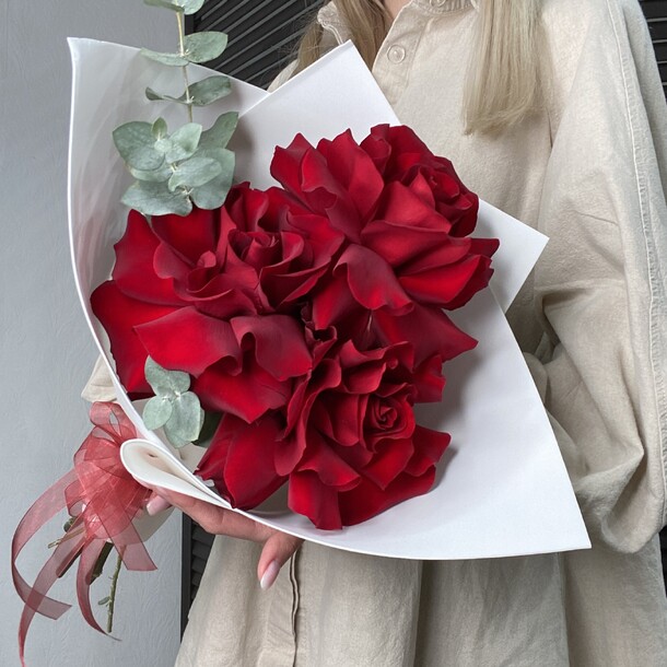 Букет французских роз, артикул F1164586 - 3594 рублей, доставка по городу. Flawery - доставка цветов