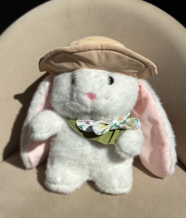 Зайка в панаме🩷, артикул F1437236 - 1380 рублей, доставка по городу. Flawery - доставка цветов