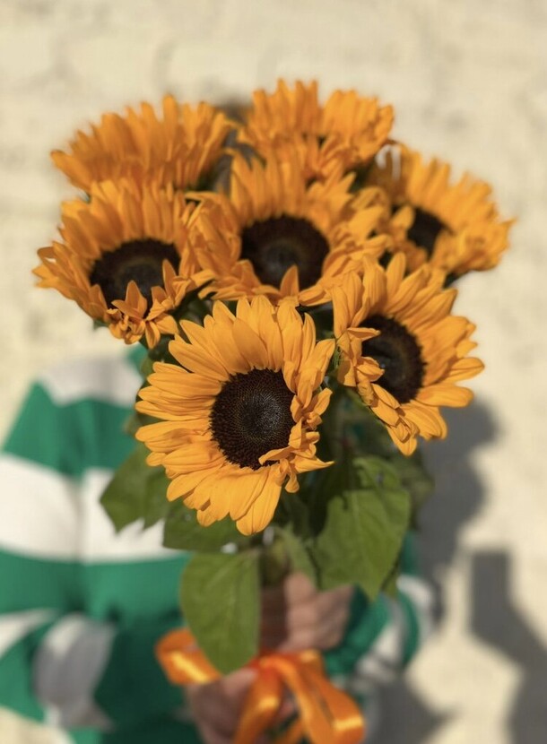 Подсолнух, артикул F1199567 - 5000 рублей, доставка по городу. Flawery - доставка цветов