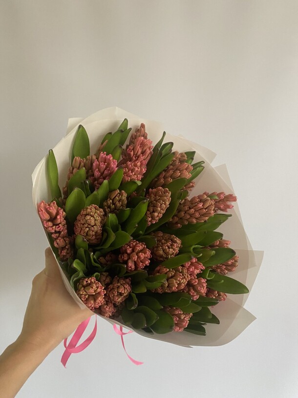 Шикарные гиацинты сорта джоанна, артикул F1334672 - 8200 рублей, доставка по городу. Flawery - доставка цветов