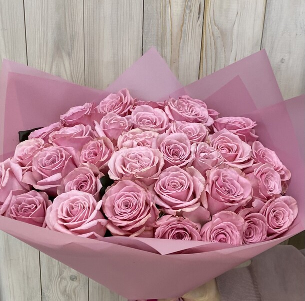 Моно из нежнейших роз, артикул F1108142 - 7248 рублей, доставка по городу. Flawery - доставка цветов