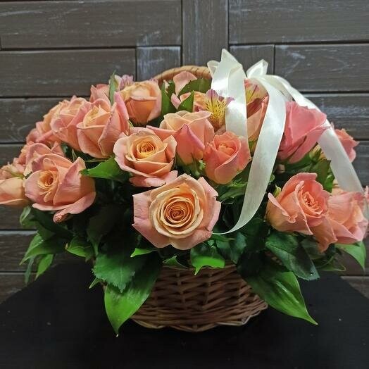 Корзина "утреннее пробуждение", артикул F87269 - 9702 рублей, доставка по городу. Flawery - доставка цветов
