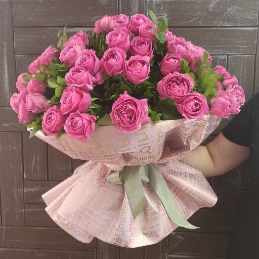 Букет "pink miracle", артикул F89384 - 10515 рублей, доставка по городу. Flawery - доставка цветов