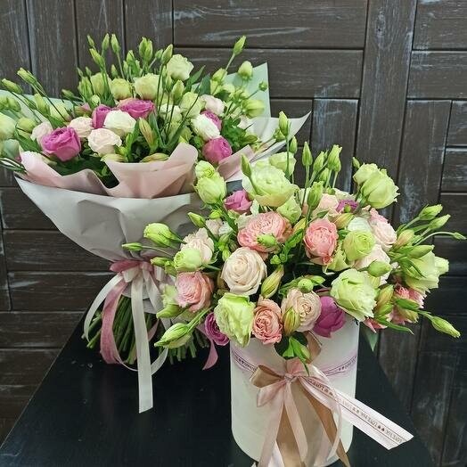 Композиция "дуэт", артикул F89749 - 19166 рублей, доставка по городу. Flawery - доставка цветов