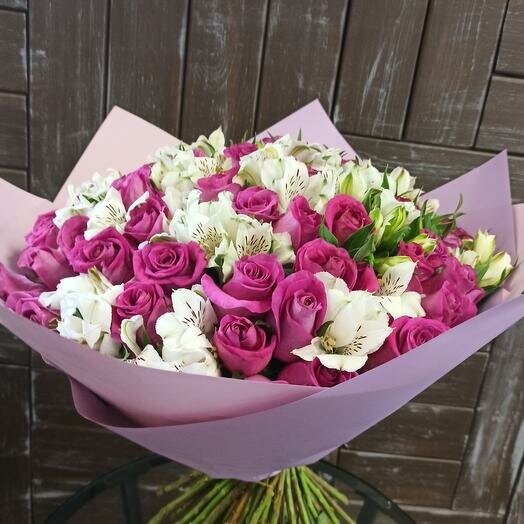 Букет "всплеск эмоций", артикул F91754 - 9656 рублей, доставка по городу. Flawery - доставка цветов