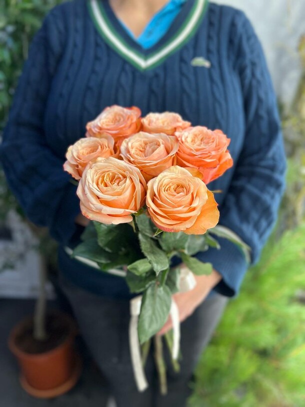 Эквадорская роза сорт кахала, артикул F1362374 - 3500 рублей, доставка по городу. Flawery - доставка цветов