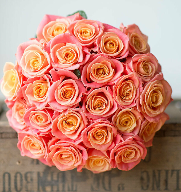 25 роз мисс пигги, артикул F1144685 - 7599 рублей, доставка по городу. Flawery - доставка цветов