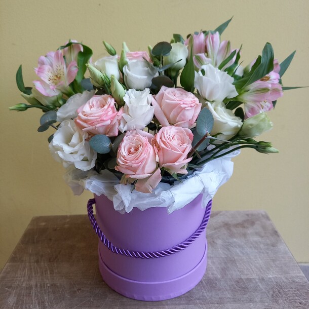 Композиция "моя радость 🥰", артикул F1270438 - 4719 рублей, доставка по городу. Flawery - доставка цветов