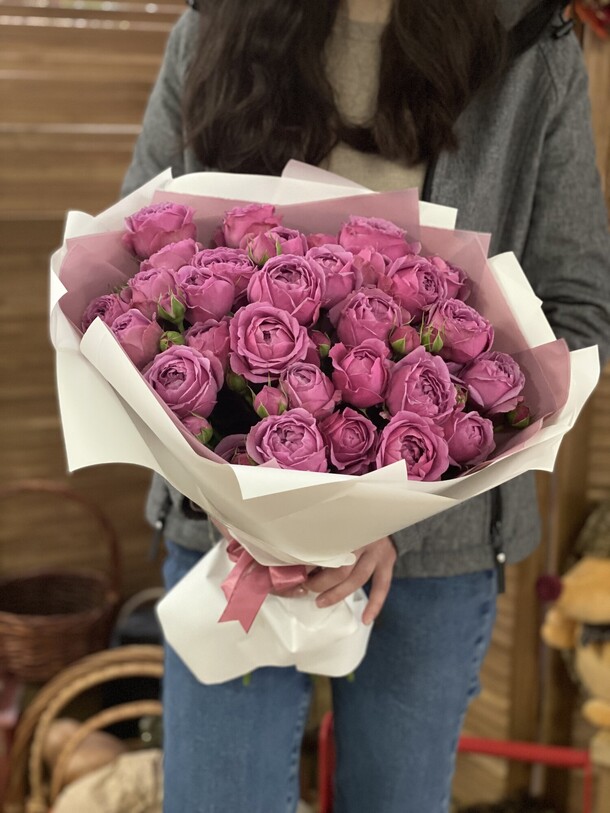 Букет из мисти баблс, артикул F1083023 - 5800 рублей, доставка по городу. Flawery - доставка цветов