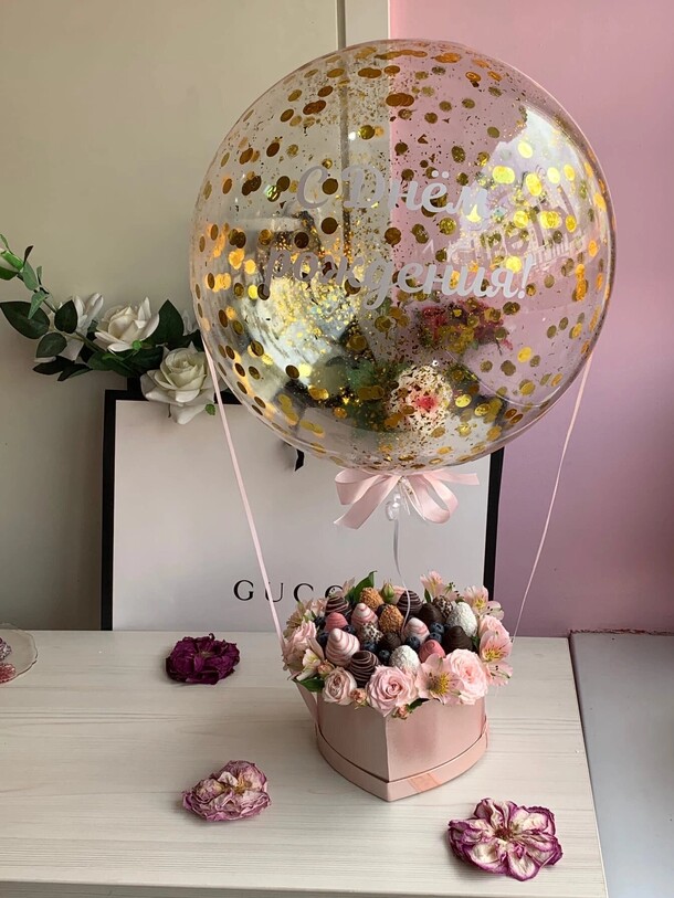 Аэробокс "viva", артикул F1117706 - 9224 рублей, доставка по городу. Flawery - доставка цветов