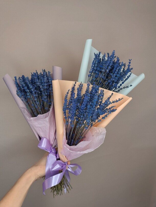 Лаванда стабилизированная, артикул F1229906 - 1200 рублей, доставка по городу. Flawery - доставка цветов