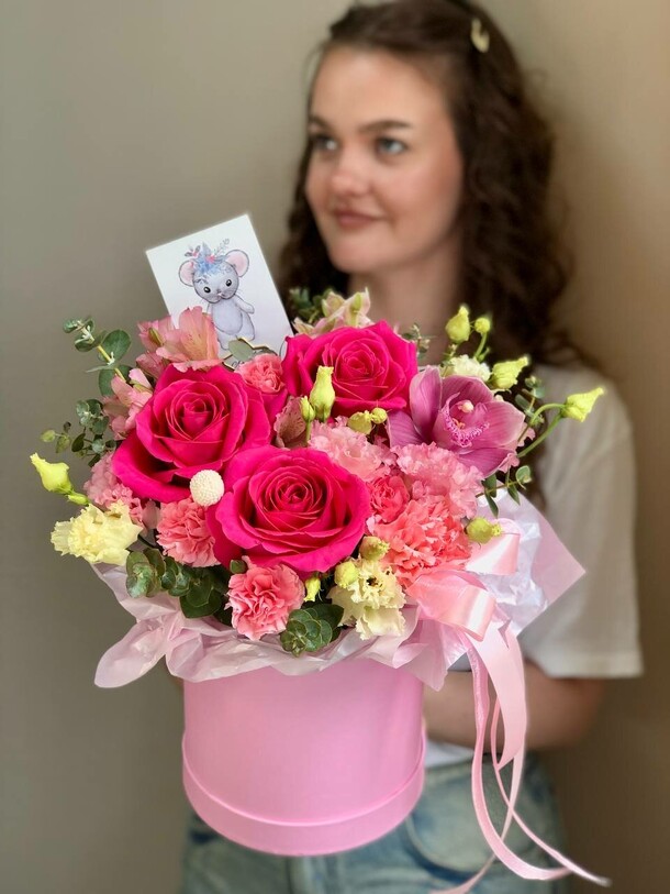 Комплимент с орхидеей, артикул F1409754 - 6975 рублей, доставка по городу. Flawery - доставка цветов