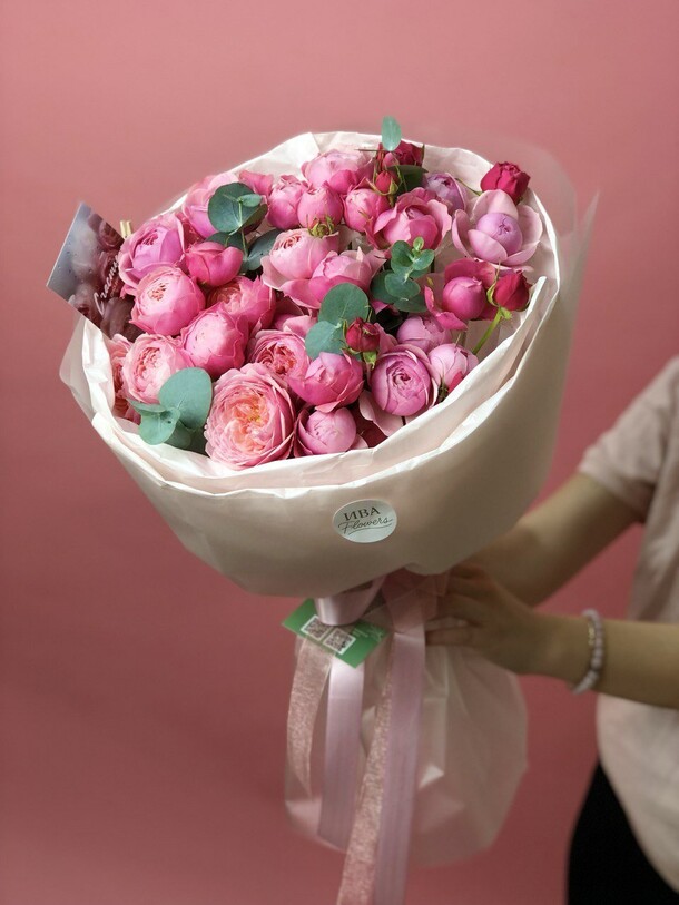 Сильва пинк, артикул F1509867 - 7900 рублей, доставка по городу. Flawery - доставка цветов