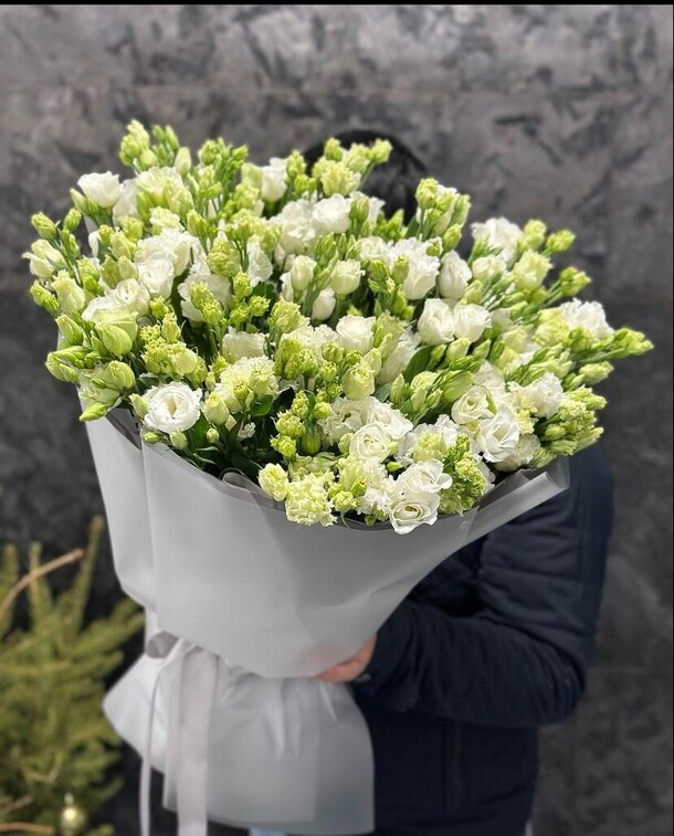 Эустома махровая, артикул F1166683 - 24199 рублей, доставка по городу. Flawery - доставка цветов