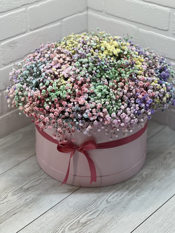 Гипсофила радужная, артикул F1199074 - 11097 рублей, доставка по городу. Flawery - доставка цветов