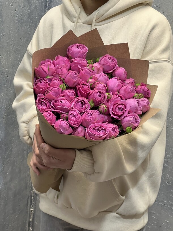 Мисти баблс в крафте, артикул F1230669 - 7985 рублей, доставка по городу. Flawery - доставка цветов