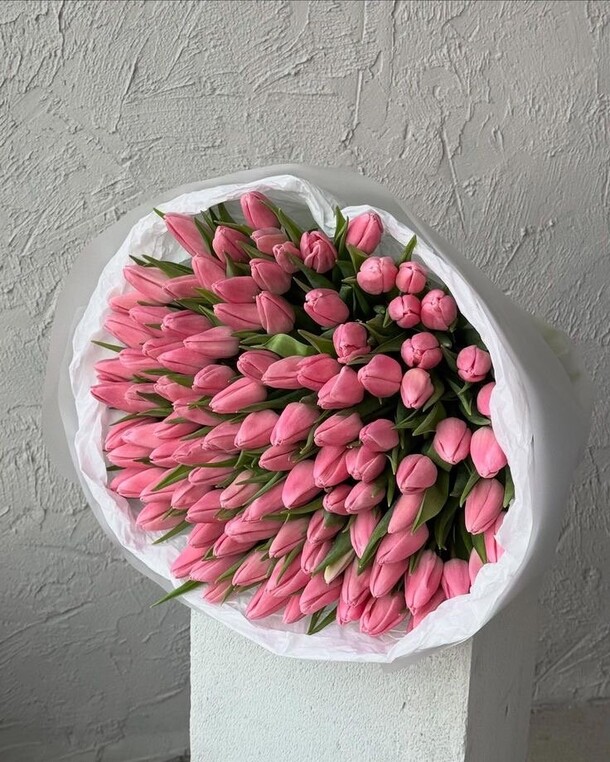 Нежная тюльпаны, артикул F1481833 - 26136 рублей, доставка по городу. Flawery - доставка цветов