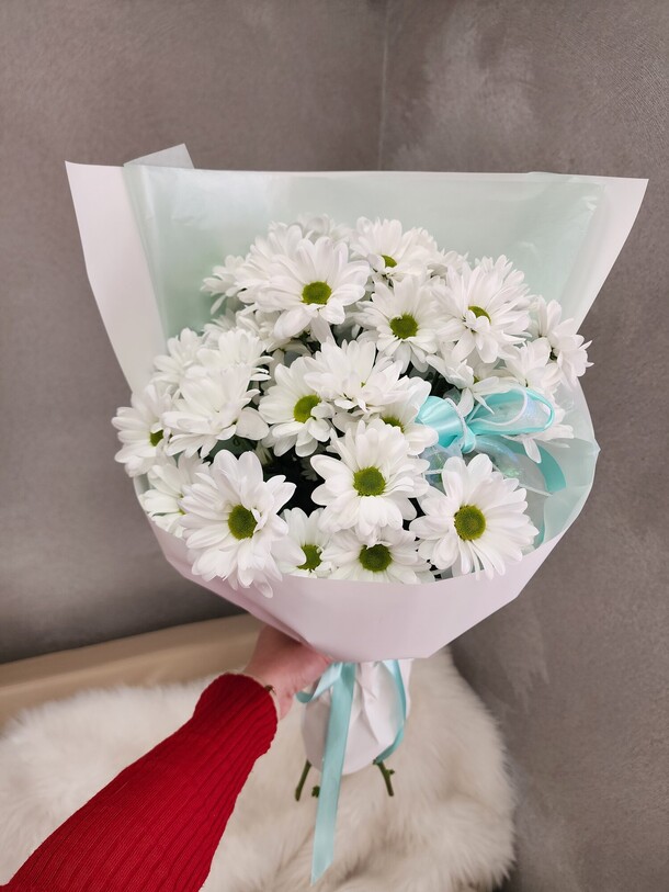 Ромашки, артикул F1264452 - 4233 рублей, доставка по городу. Flawery - доставка цветов