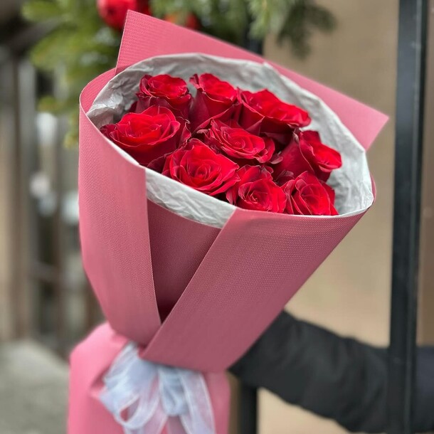 Букет роз, артикул F1410174 - 3900 рублей, доставка по городу. Flawery - доставка цветов