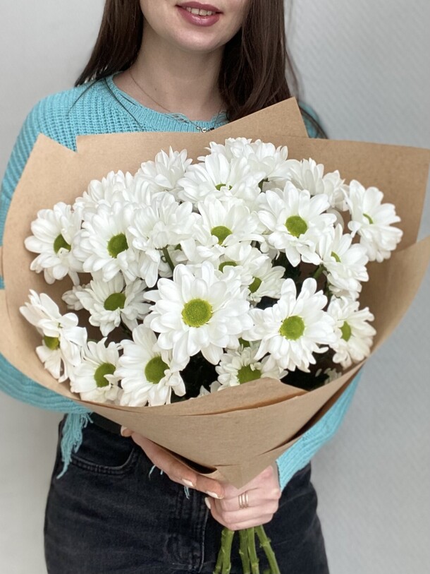 Хризантемы, артикул F1175619 - 3960 рублей, доставка по городу. Flawery - доставка цветов