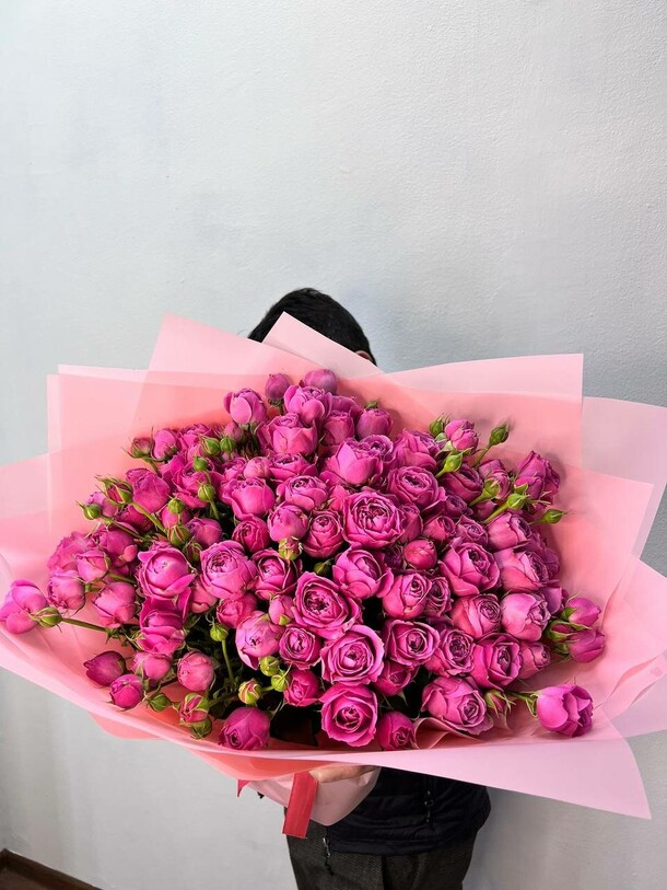 Букет из мисти бабблс, артикул F1167253 - 48959 рублей, доставка по городу. Flawery - доставка цветов